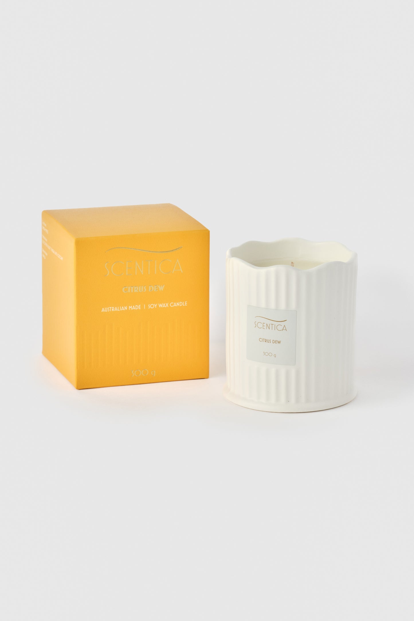 Citrus Dew Soy Wax Candle 300g