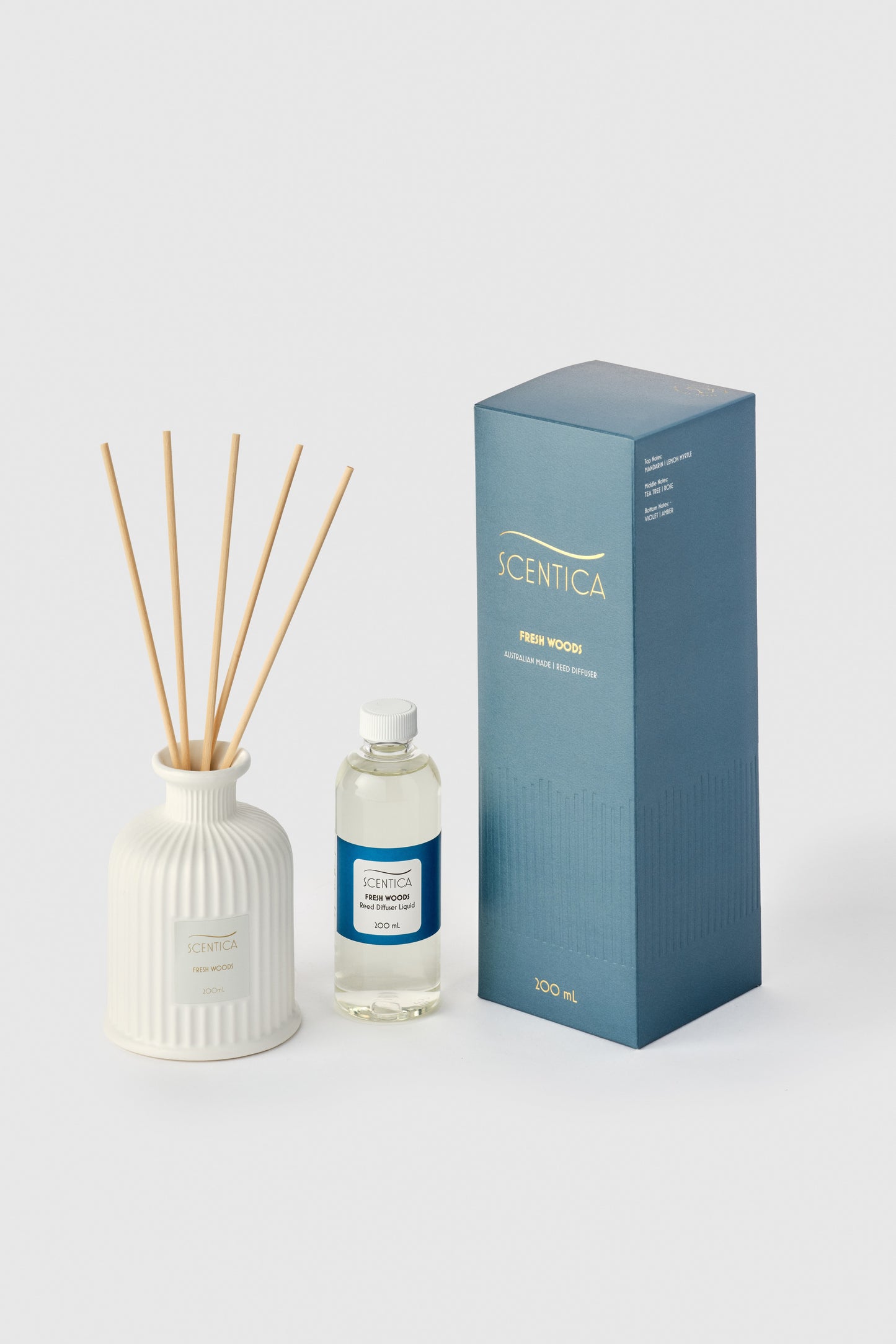 Fresh Woods Reed Diffuser 200mL