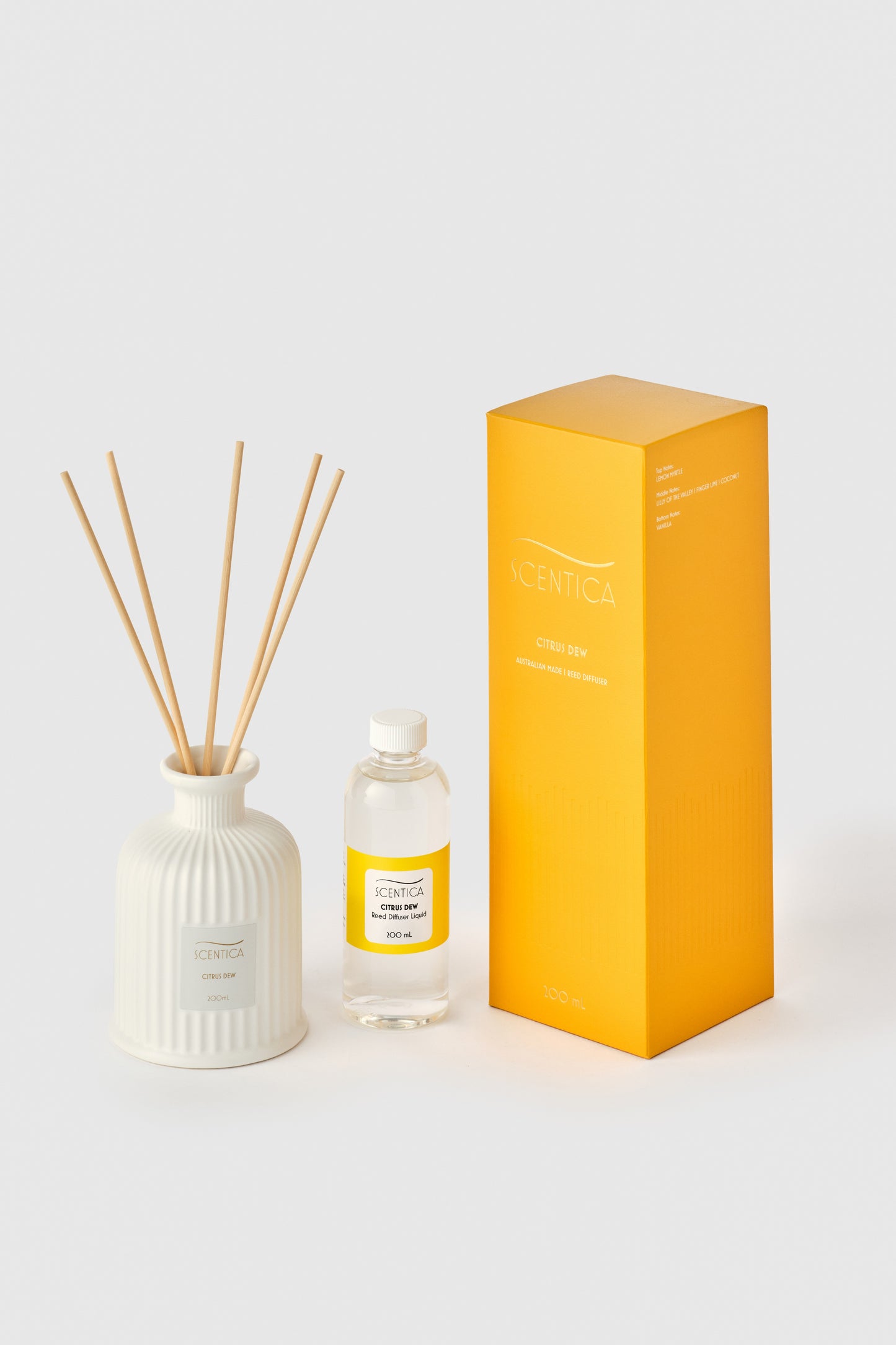 Citrus Dew Reed Diffuser 200mL