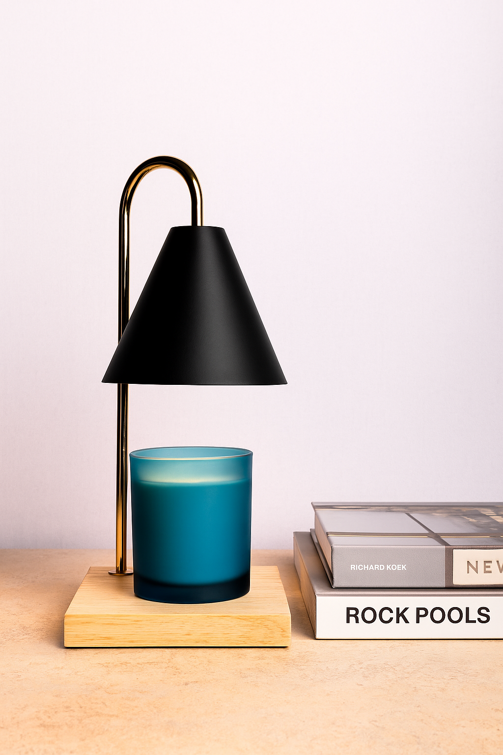 Candle Warmer Lamp Black
