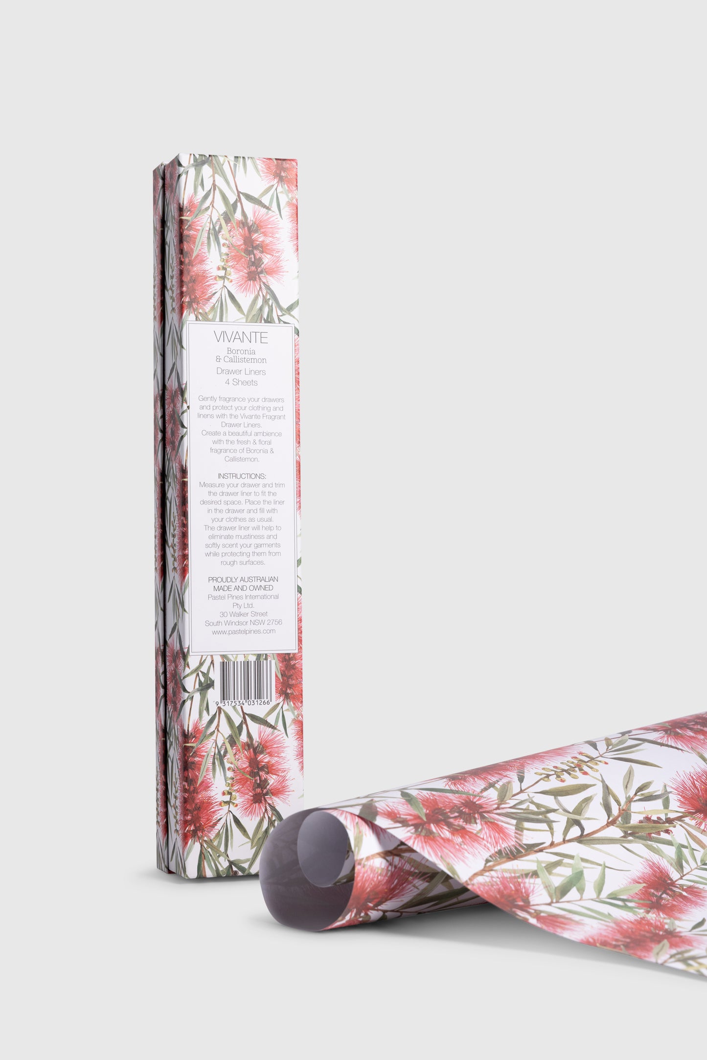 Boronia & Callistemon Australiana Draw Liners 4PK