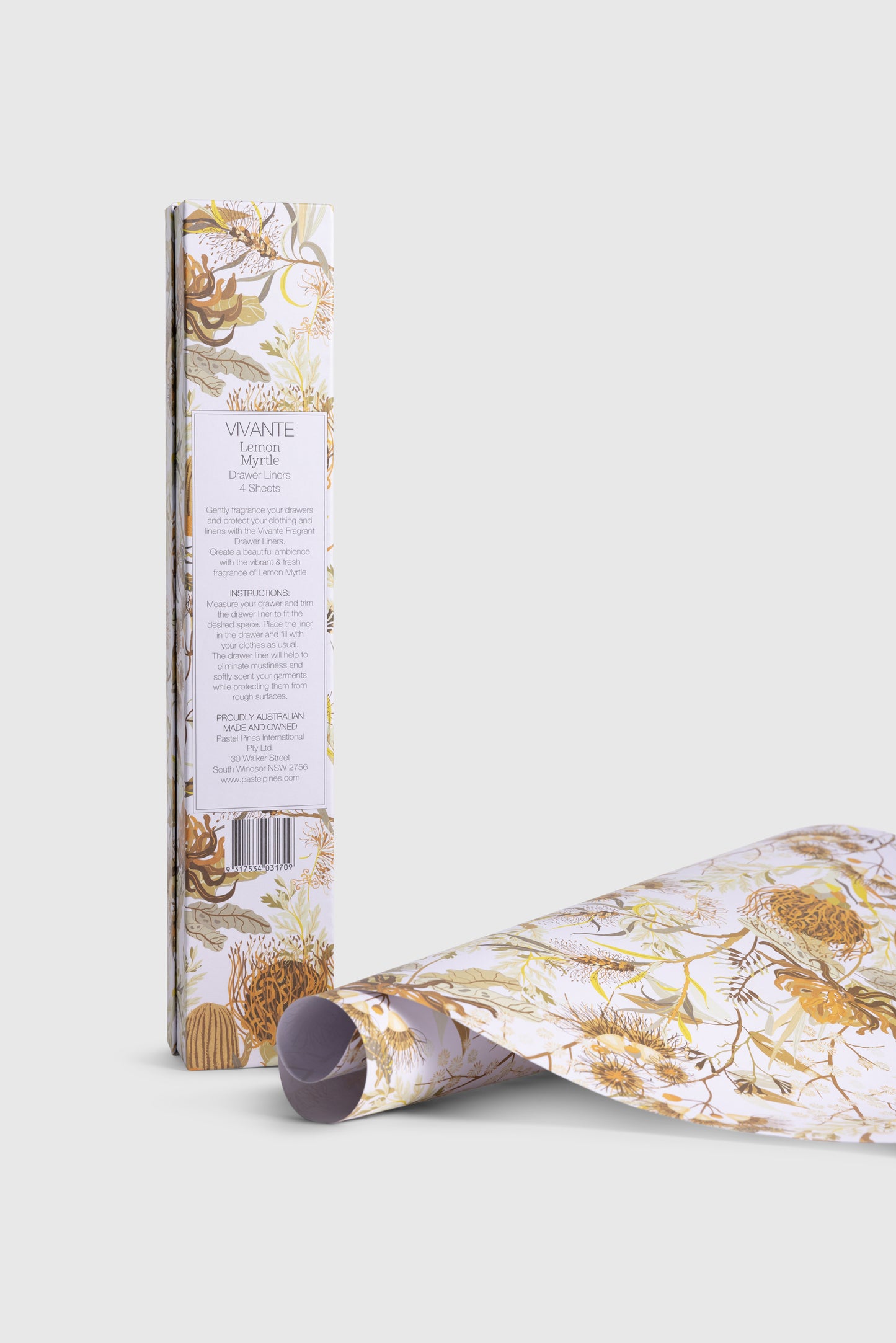 Lemon Myrtle Draw Liners 4PK