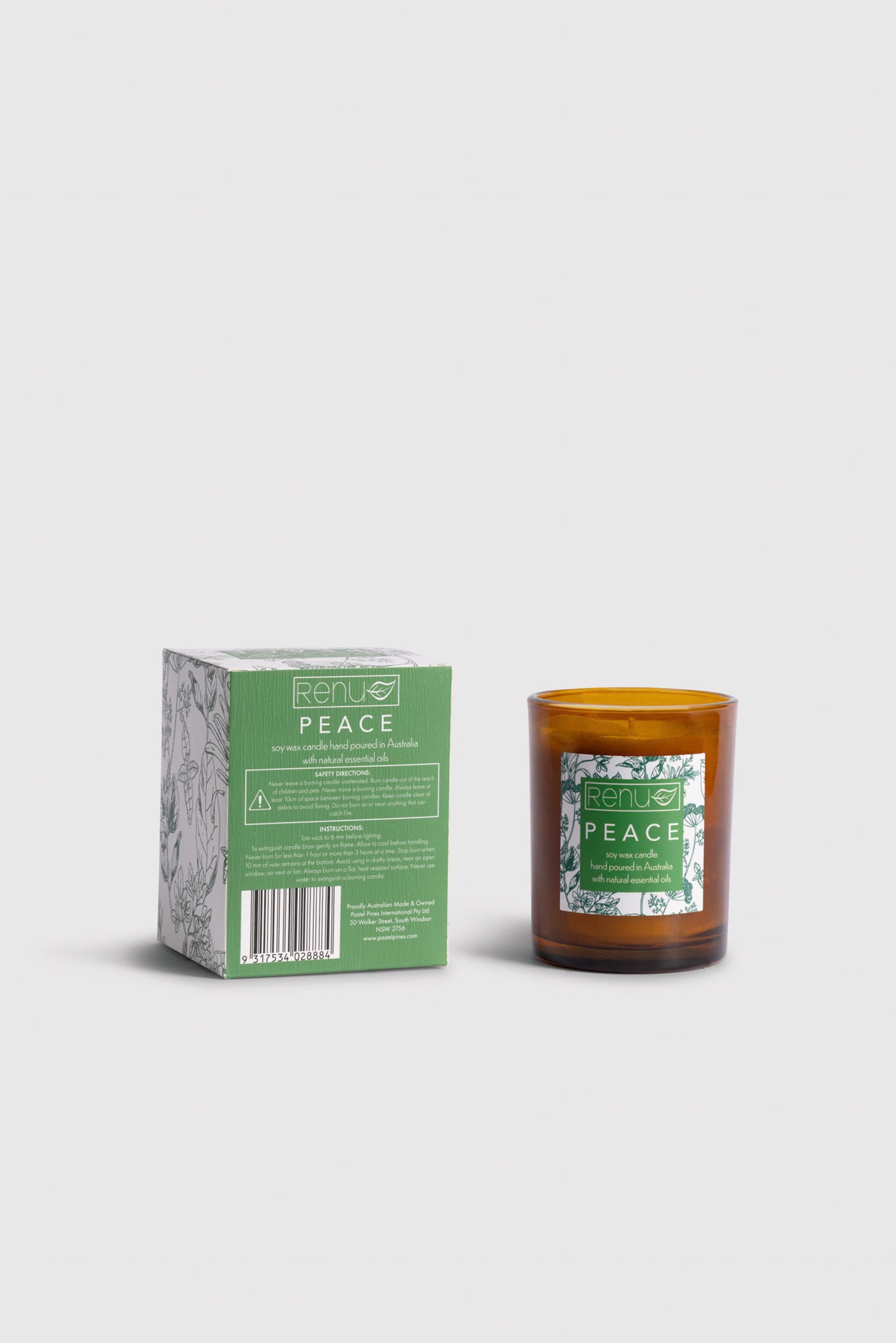 Renu Peace Soy Blend Candle 230g