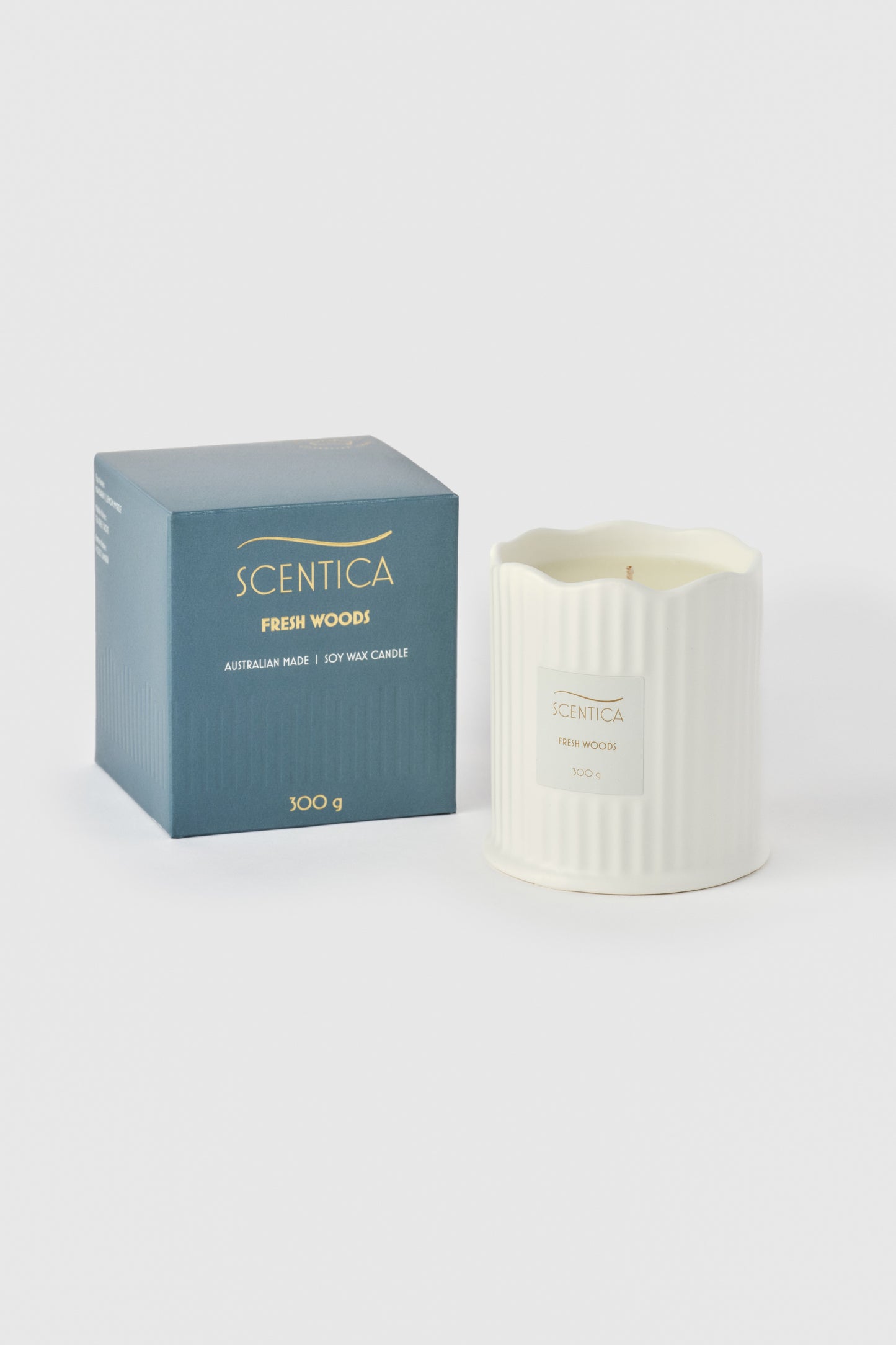 Fresh Woods Soy Wax Candle 300g
