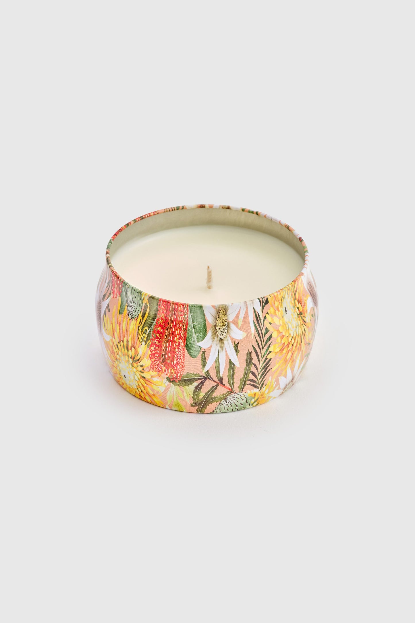 Banksia & Flannel Flower - Waxflower Candle Tin 200g