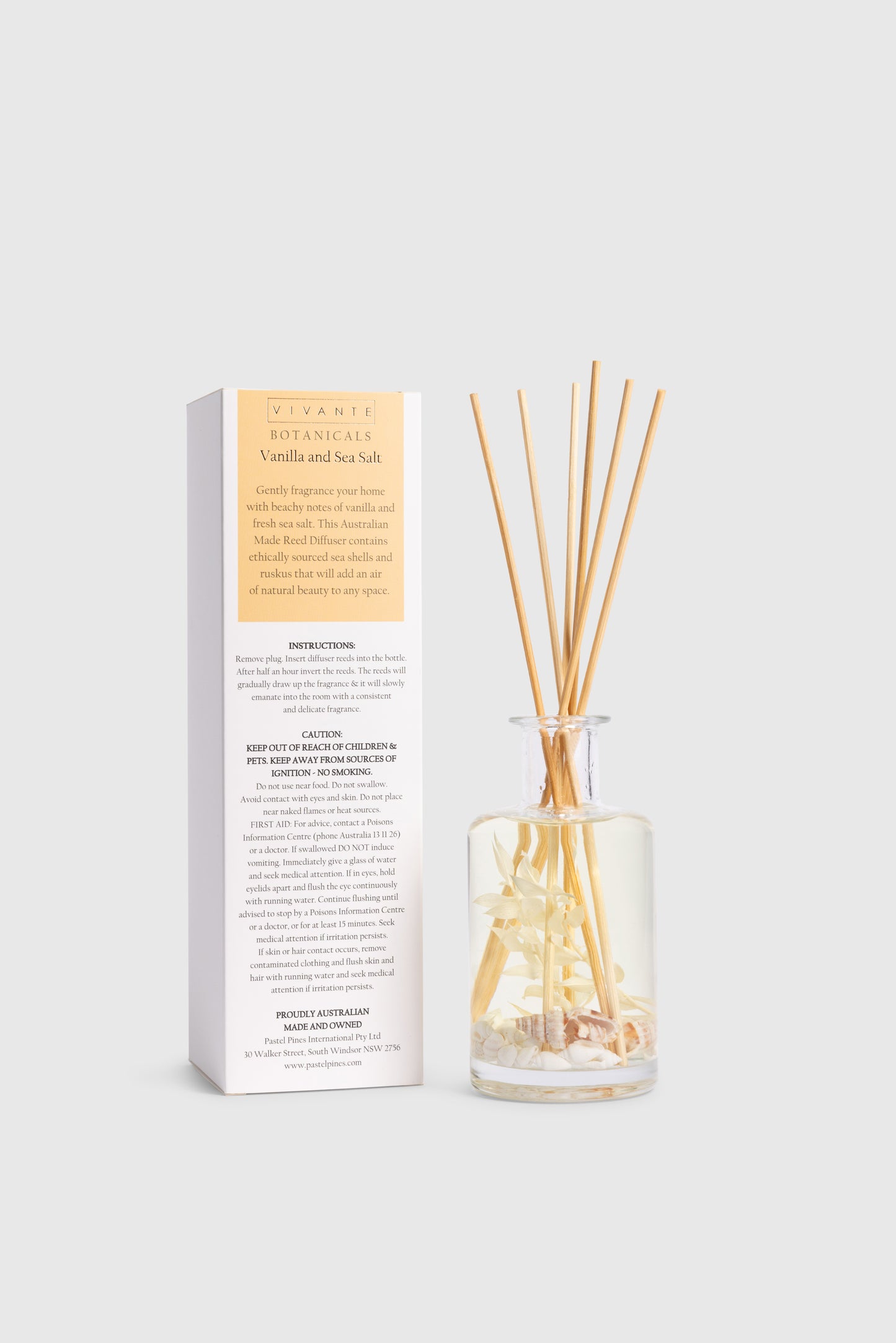 Reed Diffuser Vanilla & Sea Salt