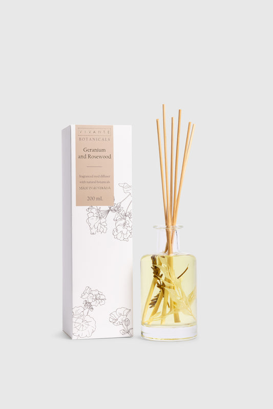 Reed Diffuser Geranium & Rosewood