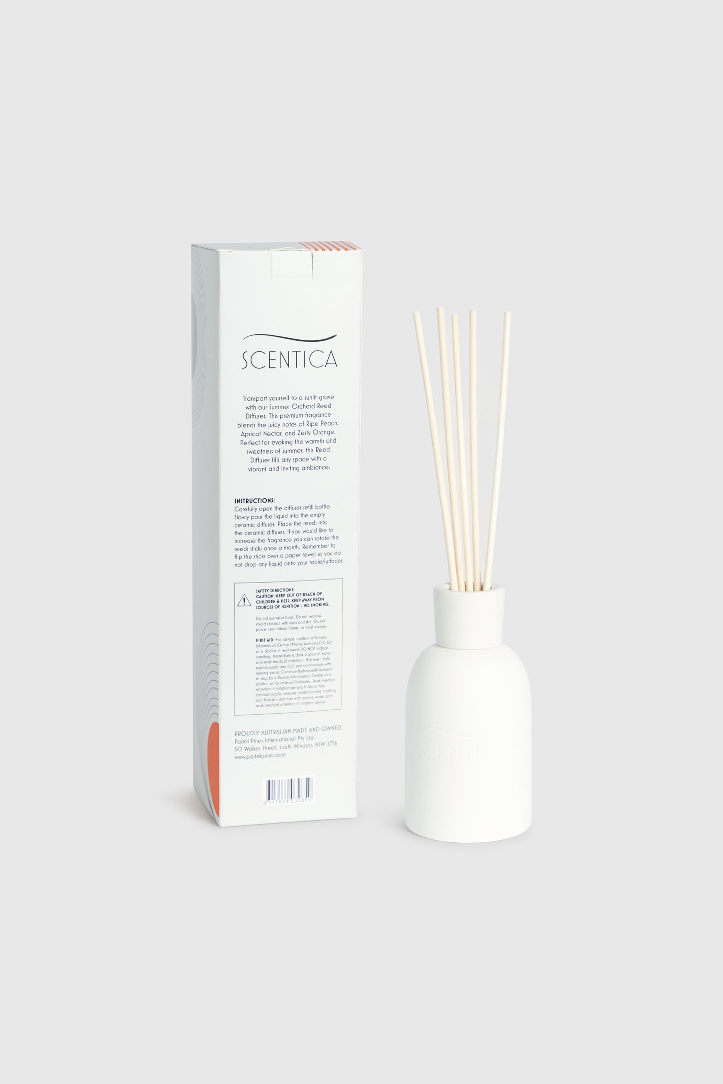 Summer Orchard Ceramic Reed Diffuser 200ml