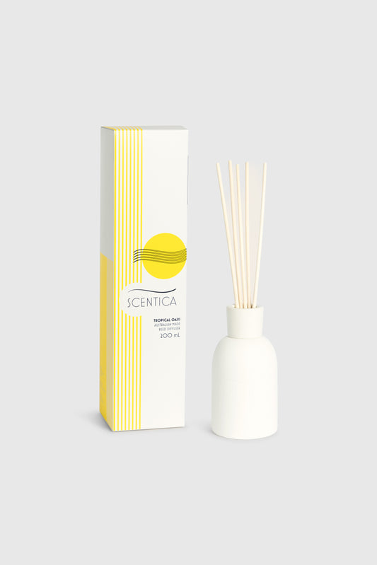 Tropical Oasis Ceramic Reed Diffuser 200ml