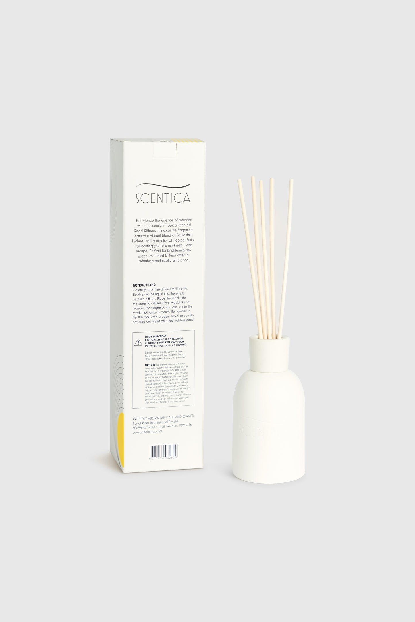 Tropical Oasis Ceramic Reed Diffuser 200ml