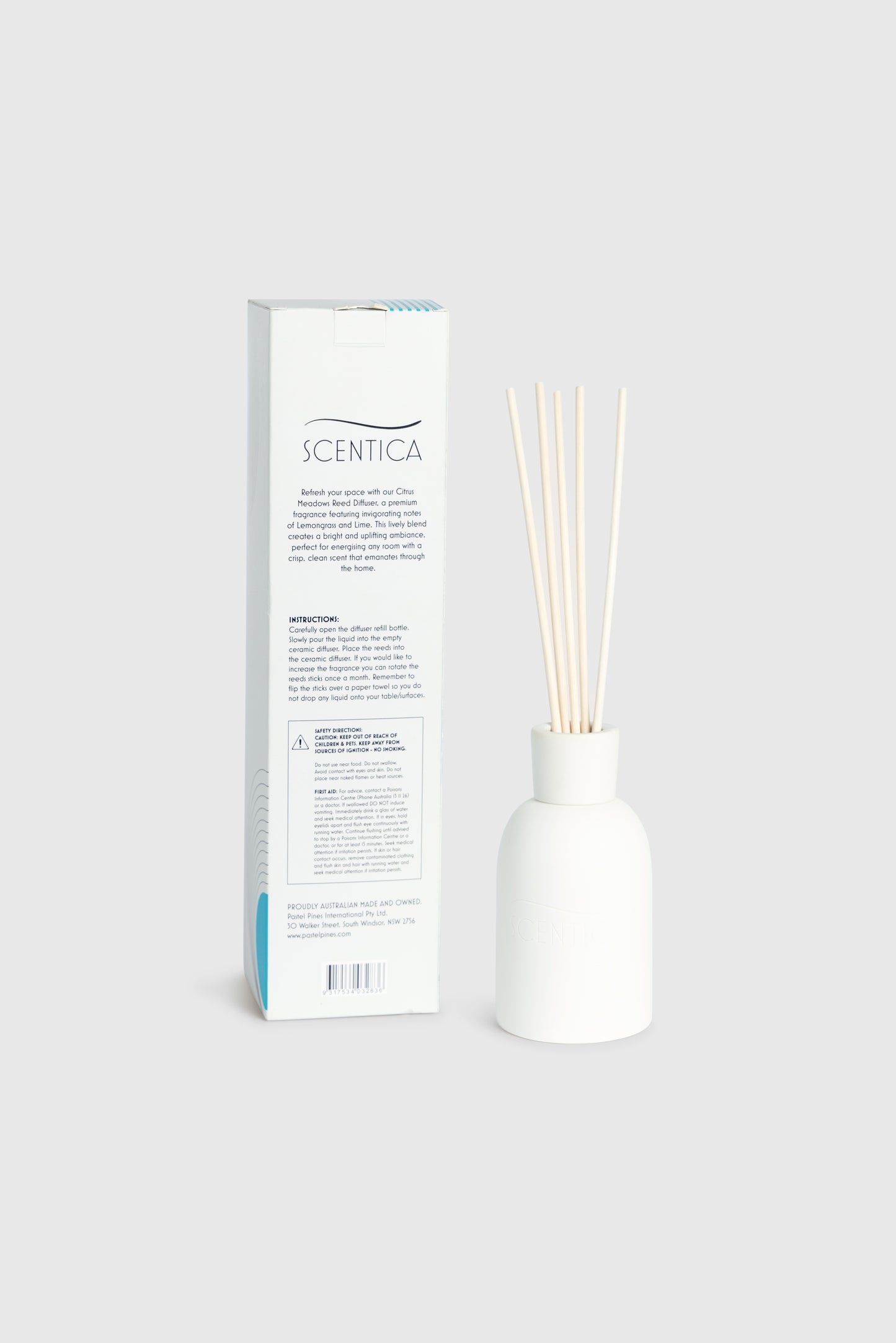 Citrus Meadows Ceramic Reed Diffuser 200ml