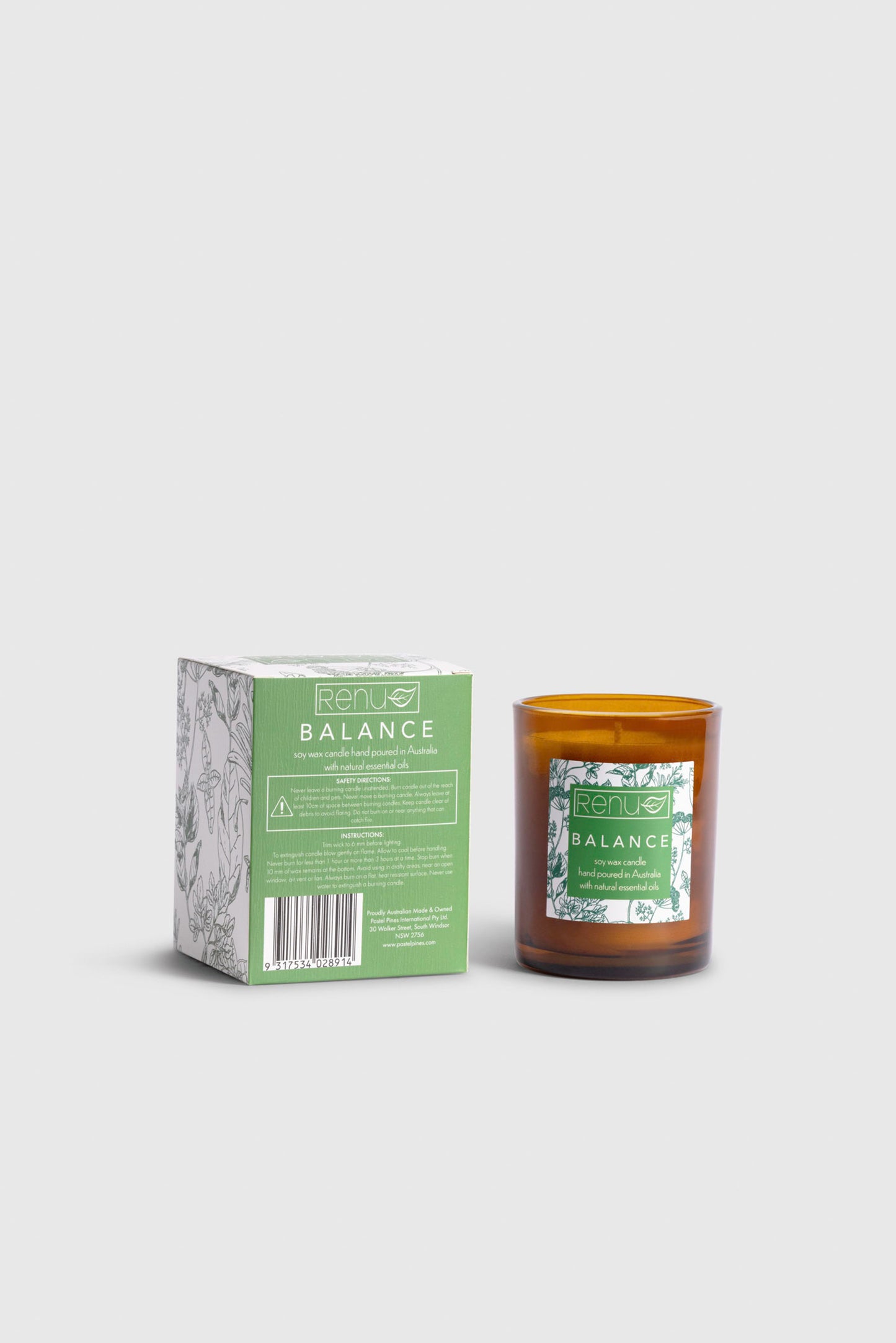 Renu Balance Soy Blend Candle 230g
