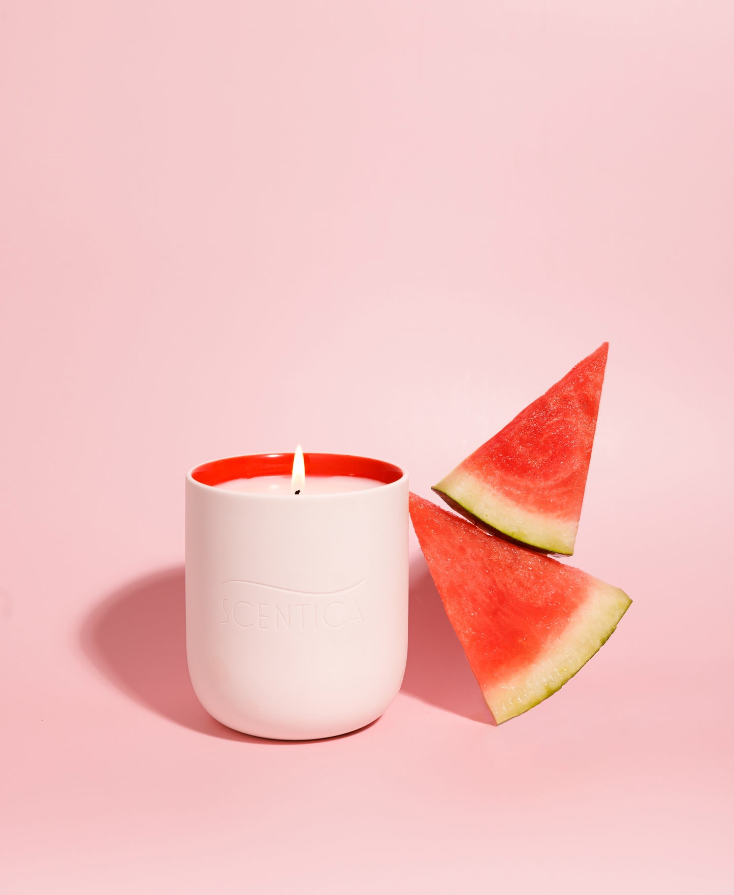 Scentica Watermelon Bliss Ceramic Candle 300g