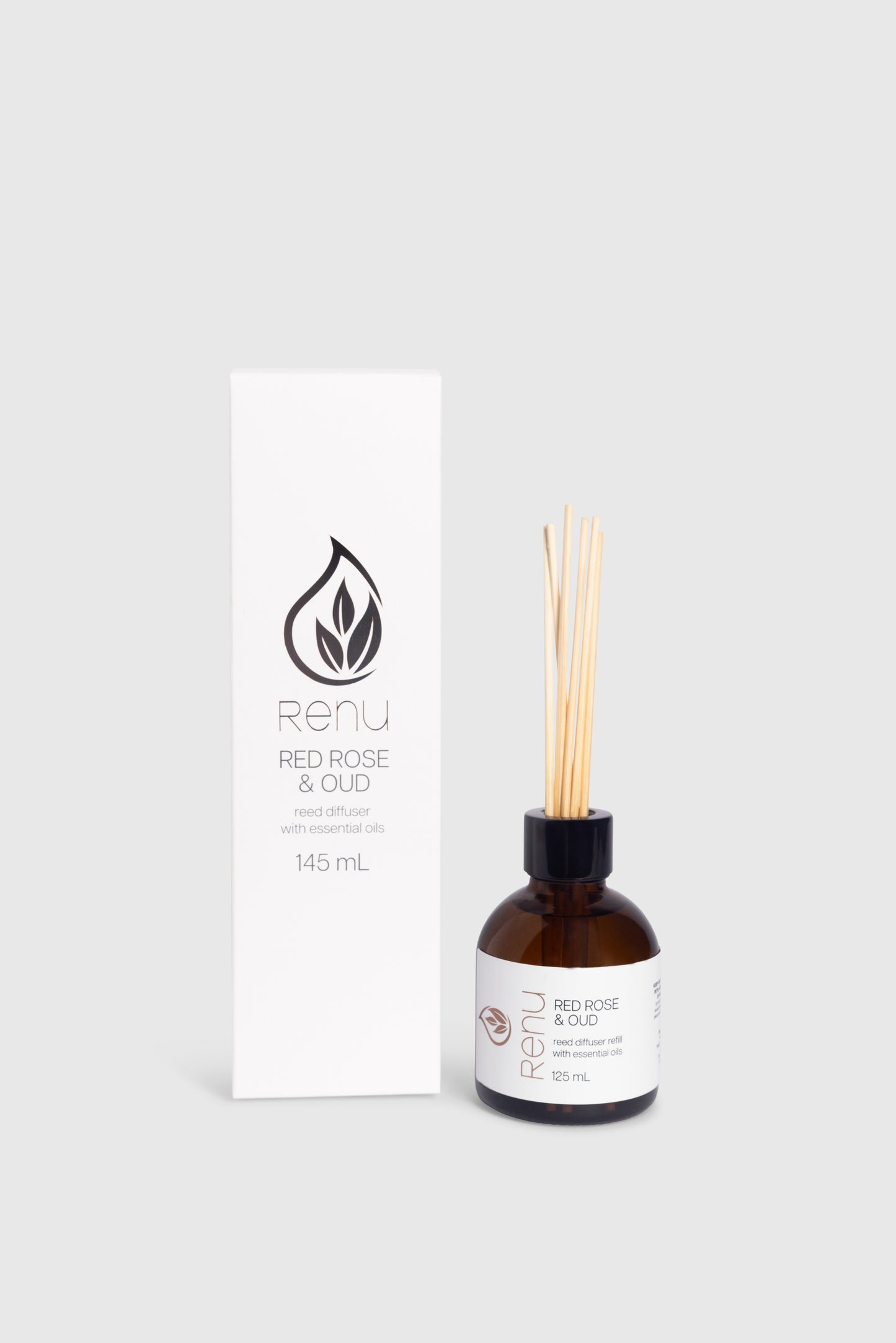 Red Rose & Oud - Renu White Reed Diffuser 145mL