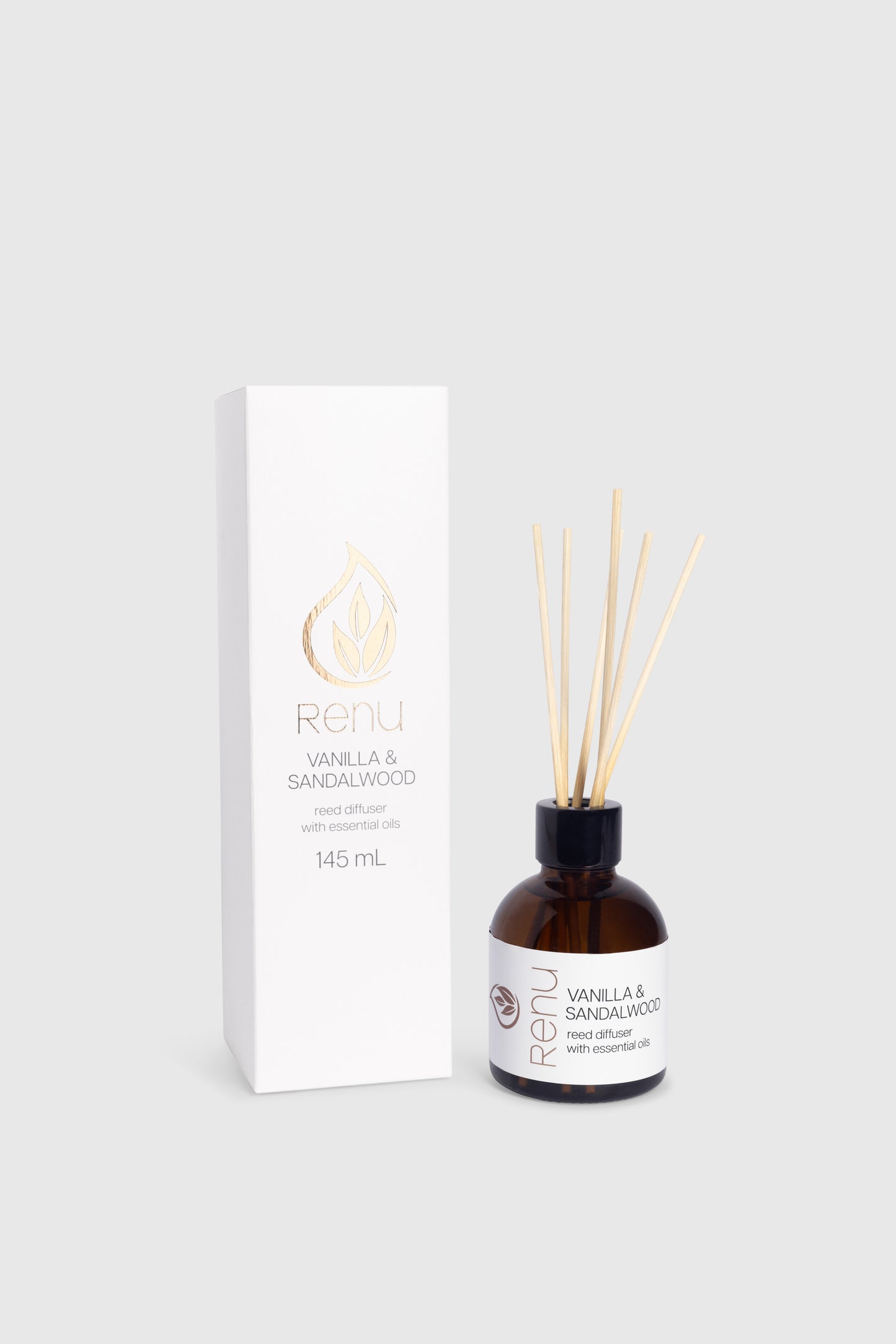 Vanilla & Sandalwood  - Renu White Reed Diffuser 145mL