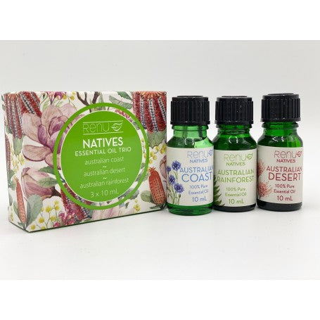 Natives Essential Oil Trio - Coast, Desert & Rainforest